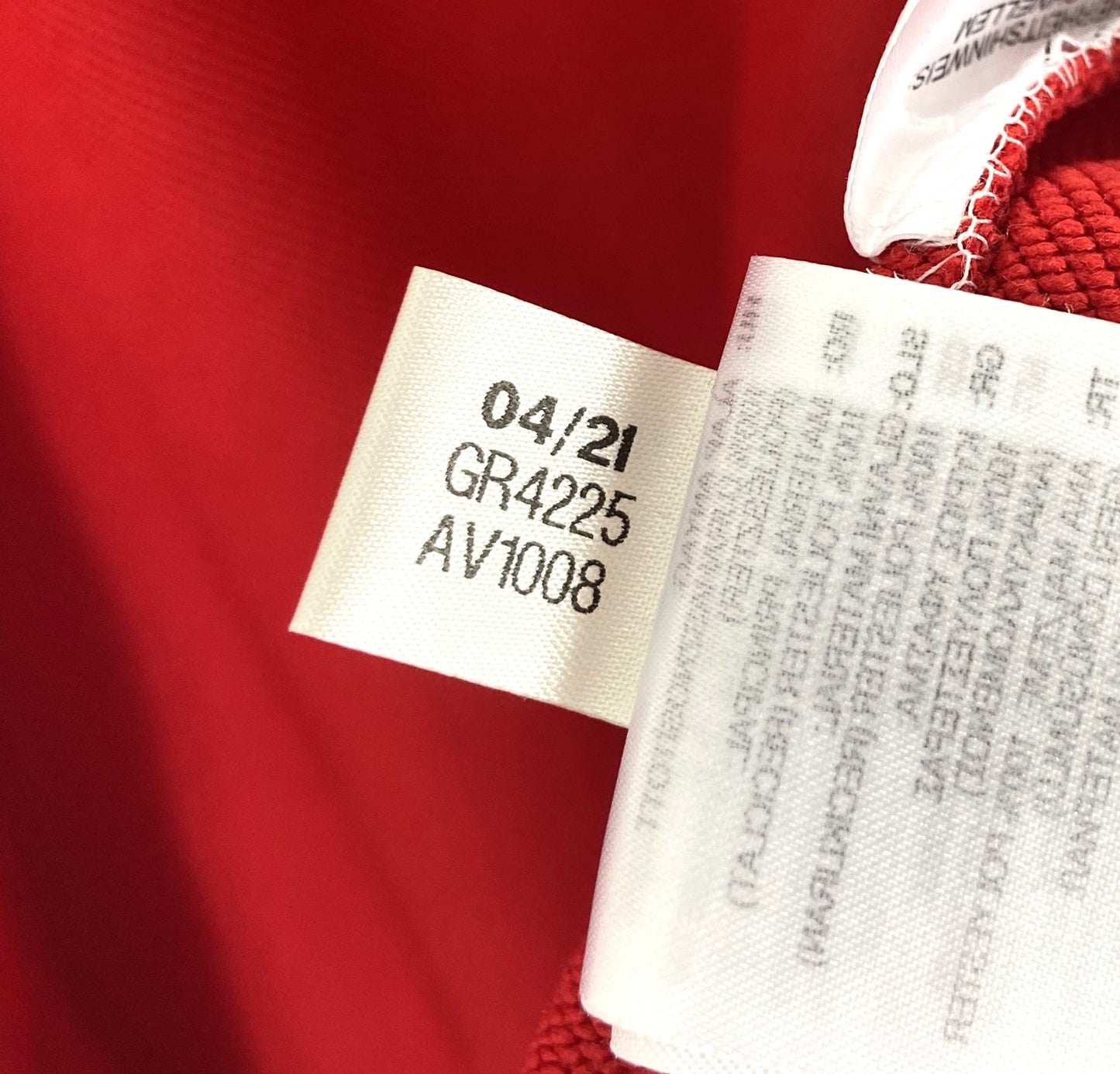 BNWT 2021 2022 Arsenal Adidas 3s Football Track Top Men's Small