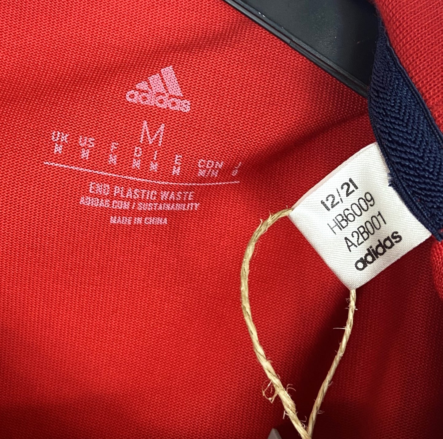 BNWT 2021 2022 Arsenal Adidas Q2 HC Football TEE Men's Medium