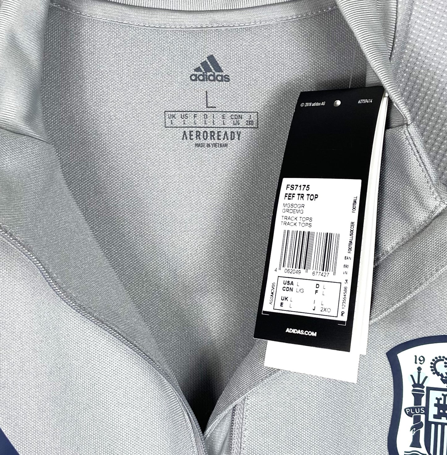 BNWT 2020 2021 Spain Adidas Football Training Top Men's Sizes
