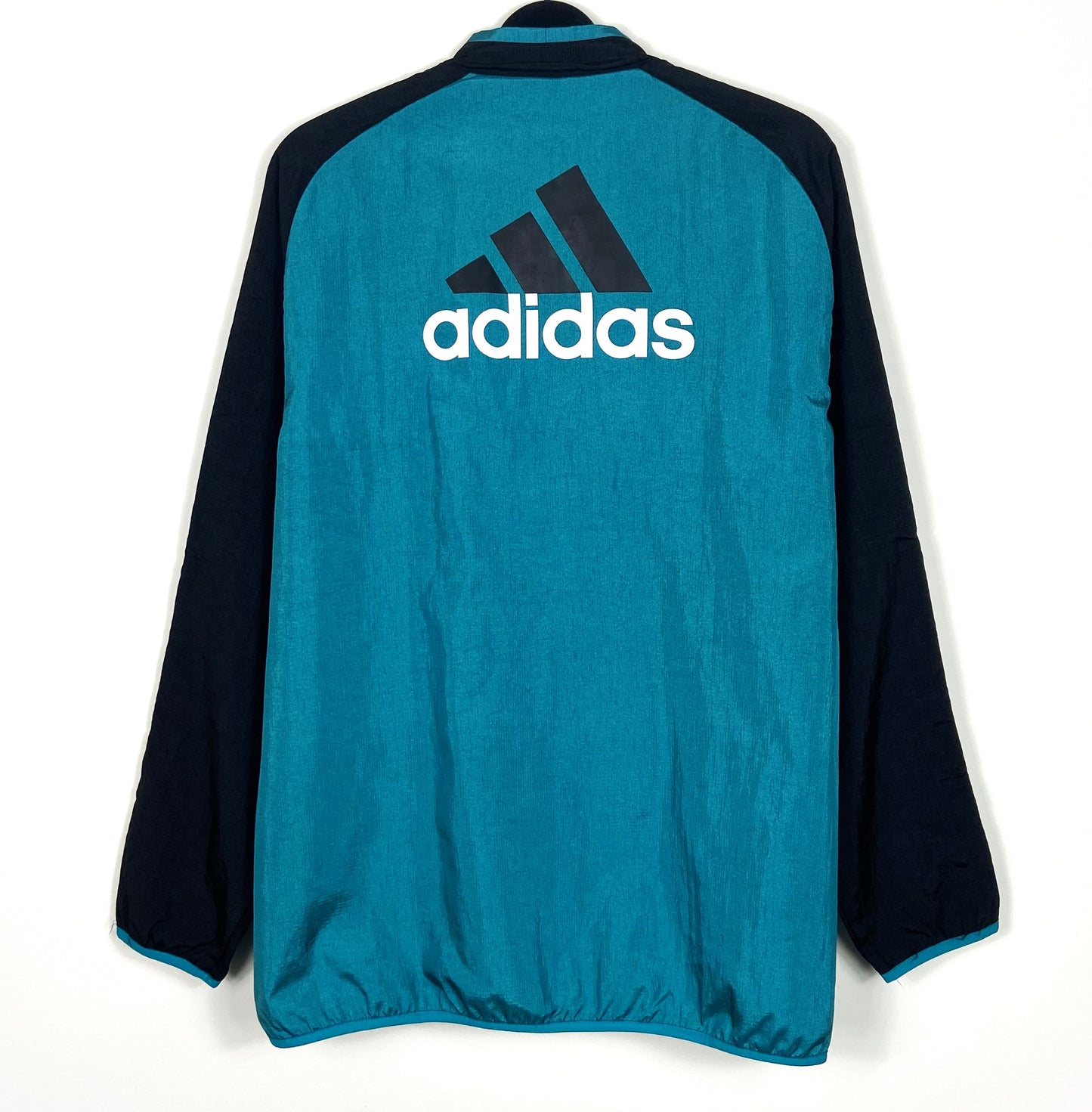 BNWT 2021 2022 Real Madrid Adidas Icons Woven Football Jacket Men's Large