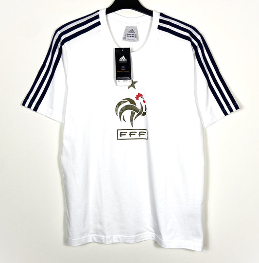 BNWT 2007 2008 France Adidas Football T-Shirt Men's Sizes