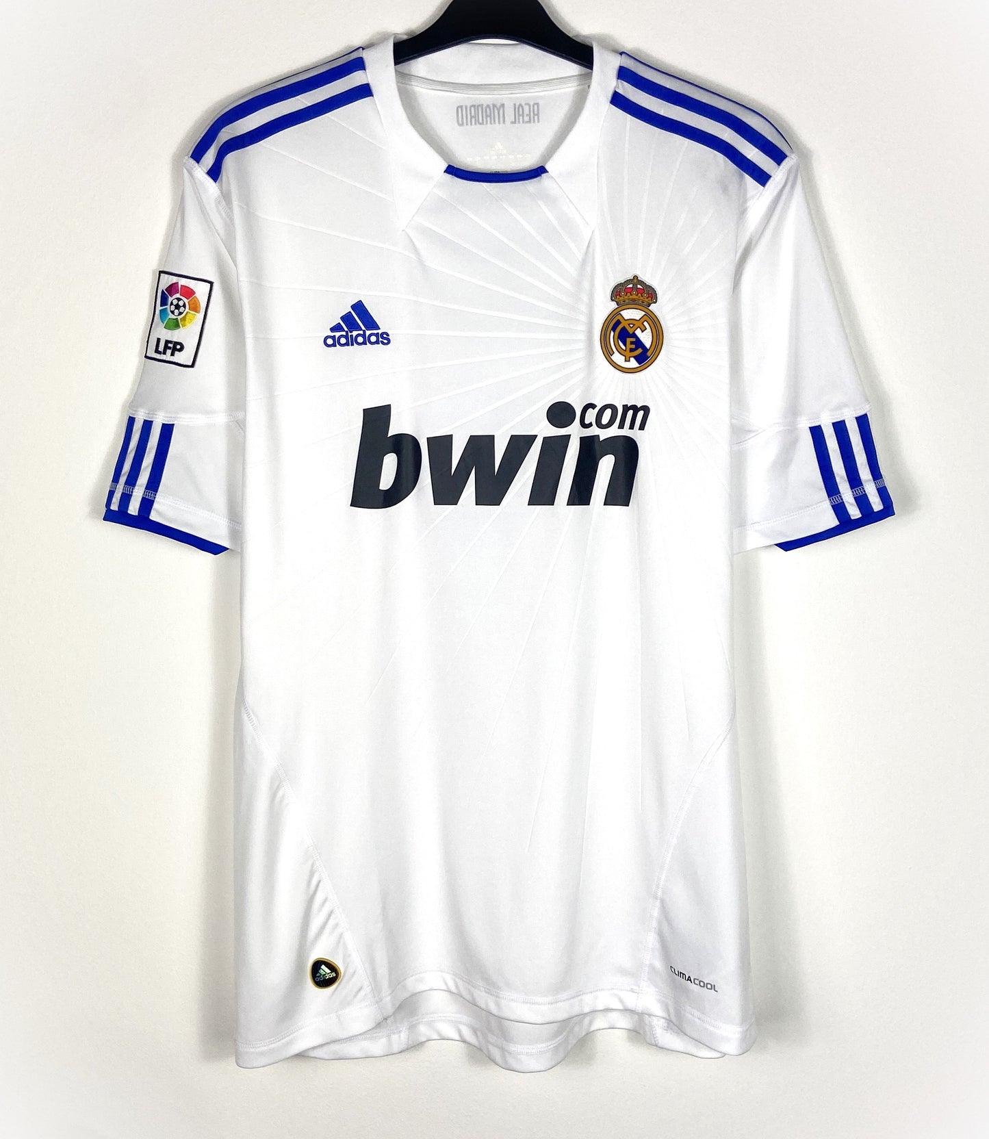 2010 2011 Real Madrid Adidas Home Football Shirt RONALDO 7 Men's Large