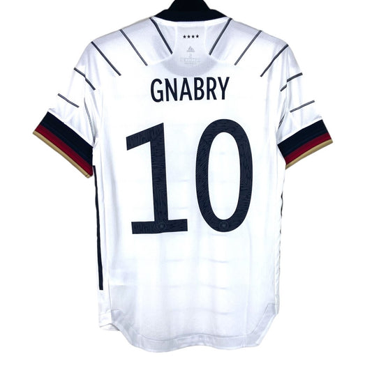 BNWT 2020 2021 Germany Adidas Home Player Issue Football Shirt GNABRY 10 Men's Small