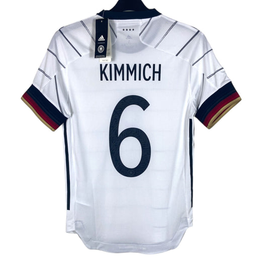 BNWT 2020 2021 Germany Adidas Home Player Issue Football Shirt KIMMICH 6 Men's Small