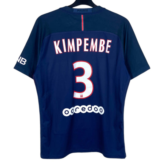2016 2017 Paris Saint-Germain Nike Player Issue Home Football Shirt KIMPEMBE 3 Men's Large