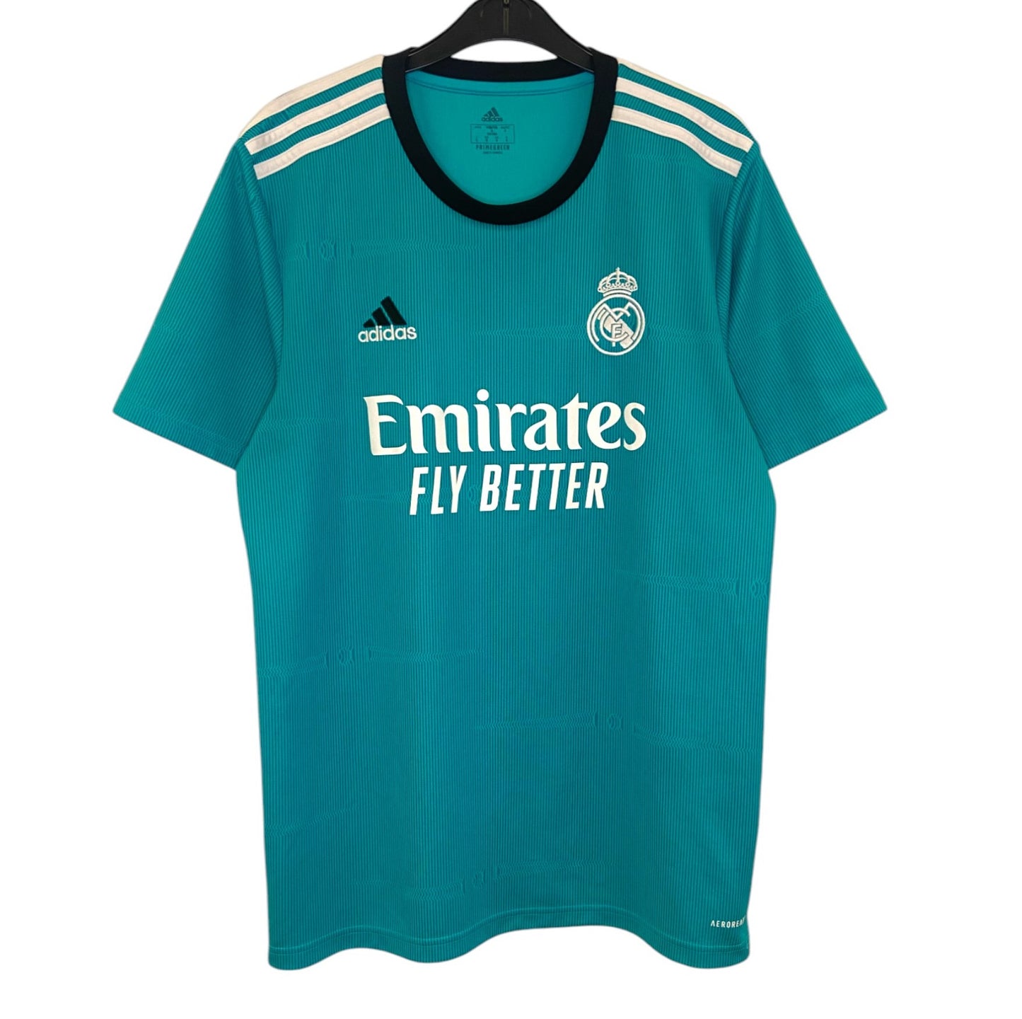 2021 2022 Real Madrid Adidas Third Football Shirt BENZEMA 9 Men's Medium