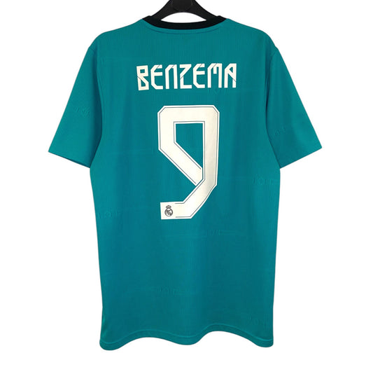 2021 2022 Real Madrid Adidas Third Football Shirt BENZEMA 9 Men's Medium
