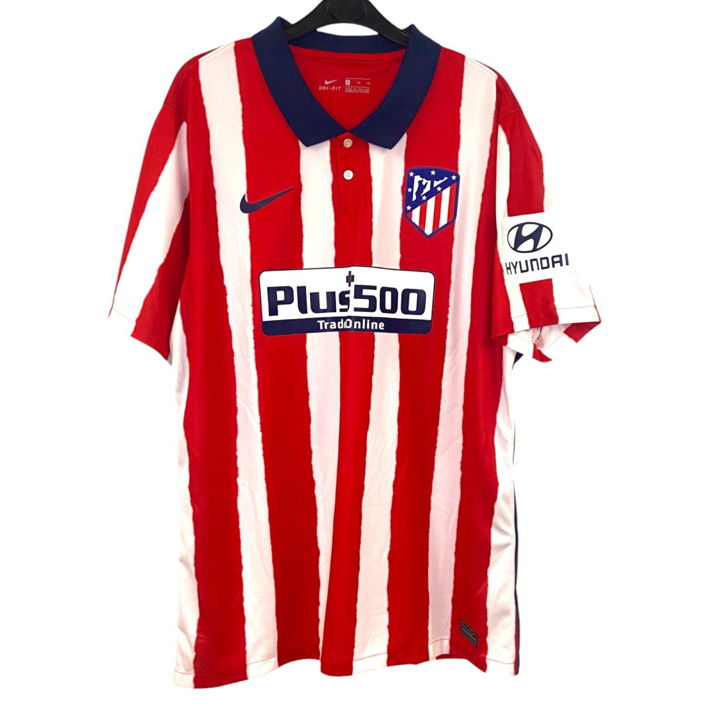 2020 2021 Atletico Madrid Nike Home Football Shirt SUAREZ 9 Men's XL