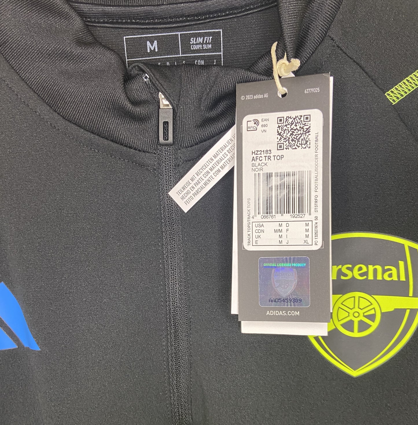 BNWT 2023 2024 Arsenal Adidas Training Football Top Men's Medium