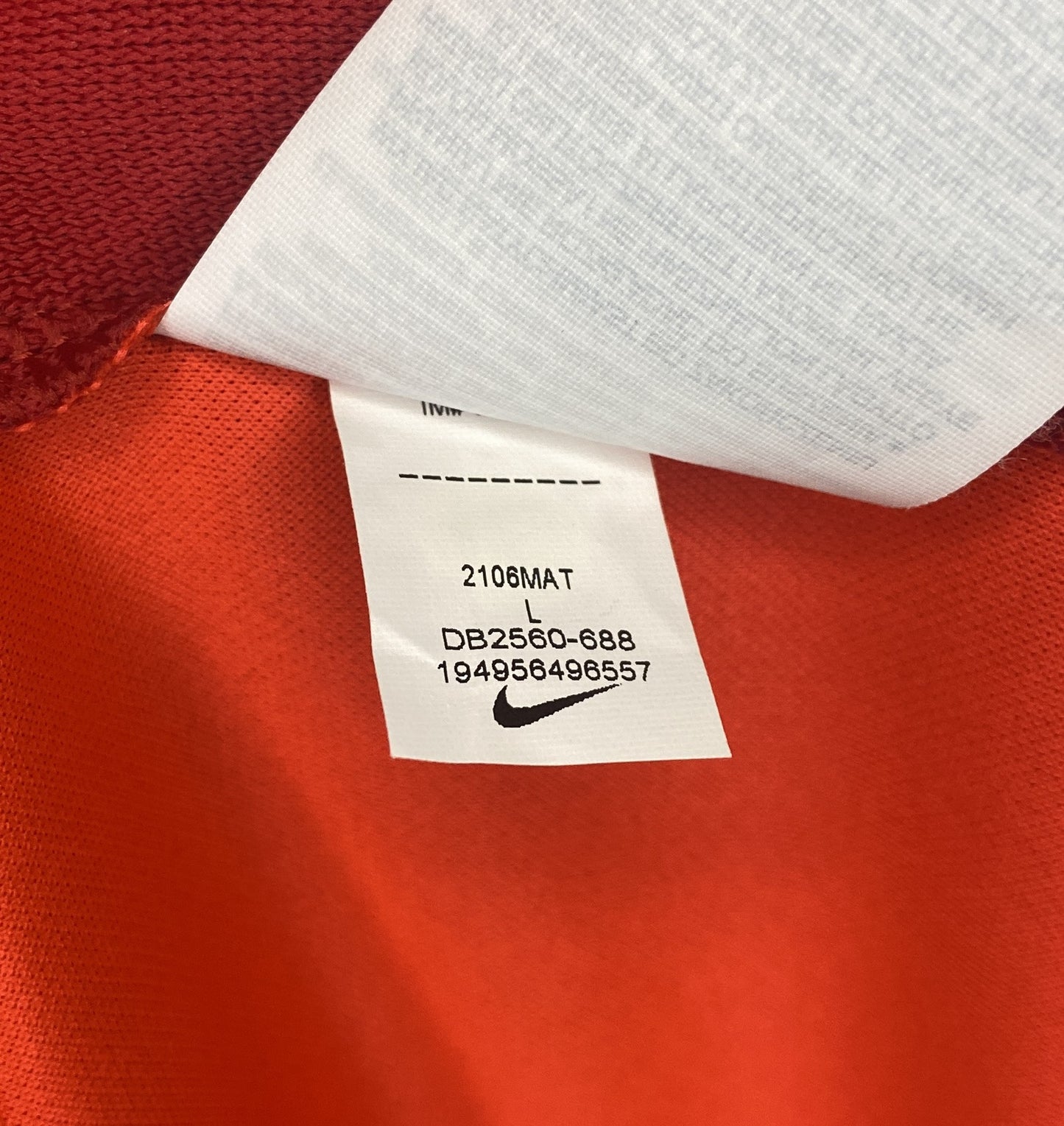 2021 2022 Liverpool Nike Home Football Shirt LUIS DIAZ 23 Men's Large