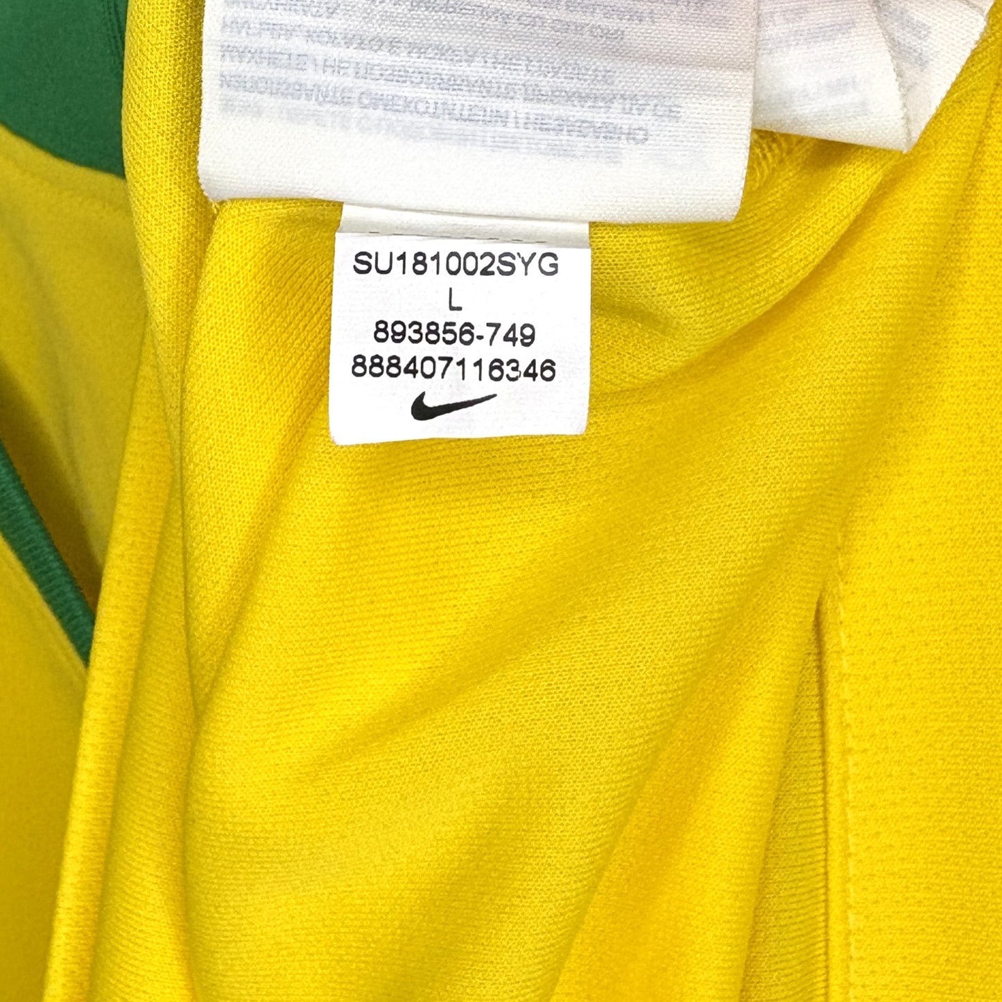 2018 2019 Brazil Nike Home Football Shirt NEYMAR JR 10 Men's Large