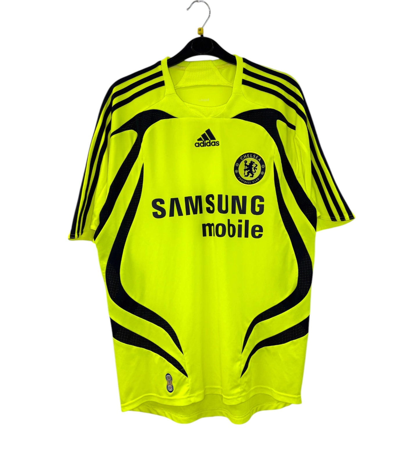 2007 2008 Chelsea Adidas Away Football Shirt DROGBA 11 Mens Medium