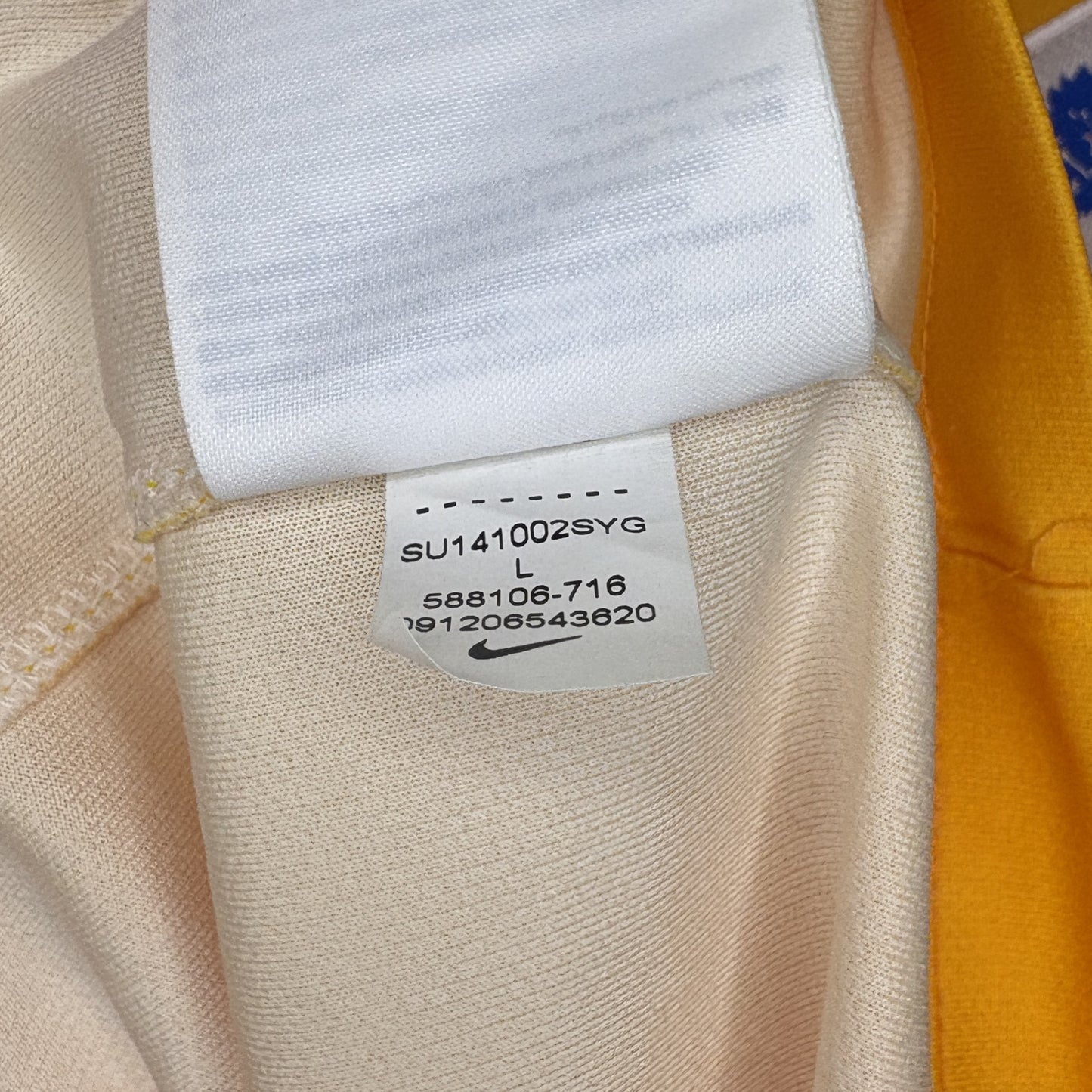 2014 2015 England Nike Home Goalkeeper Football Shirt HART 1 Men's Large