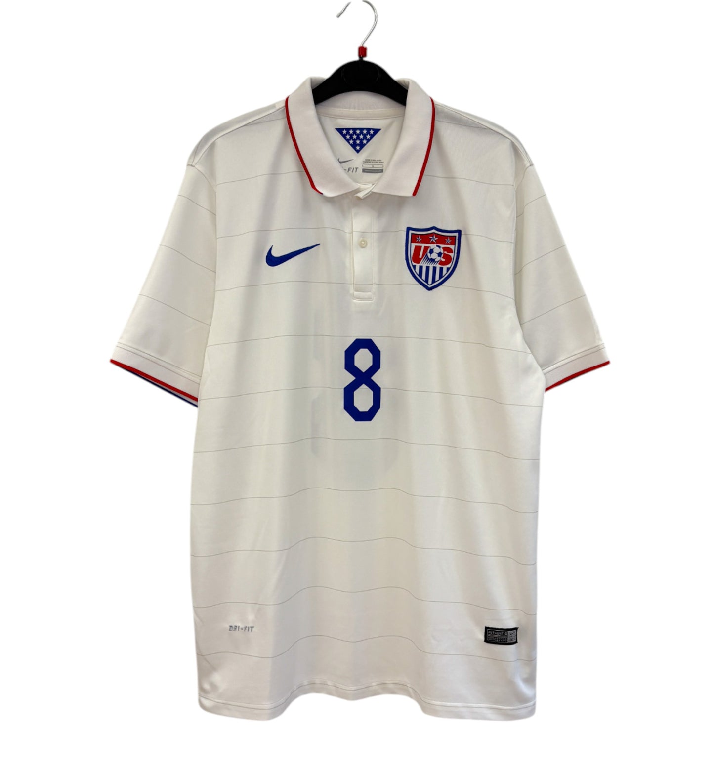 2014 2015 USA Nike Home Football Shirt DEMPSEY 8 Men's Large