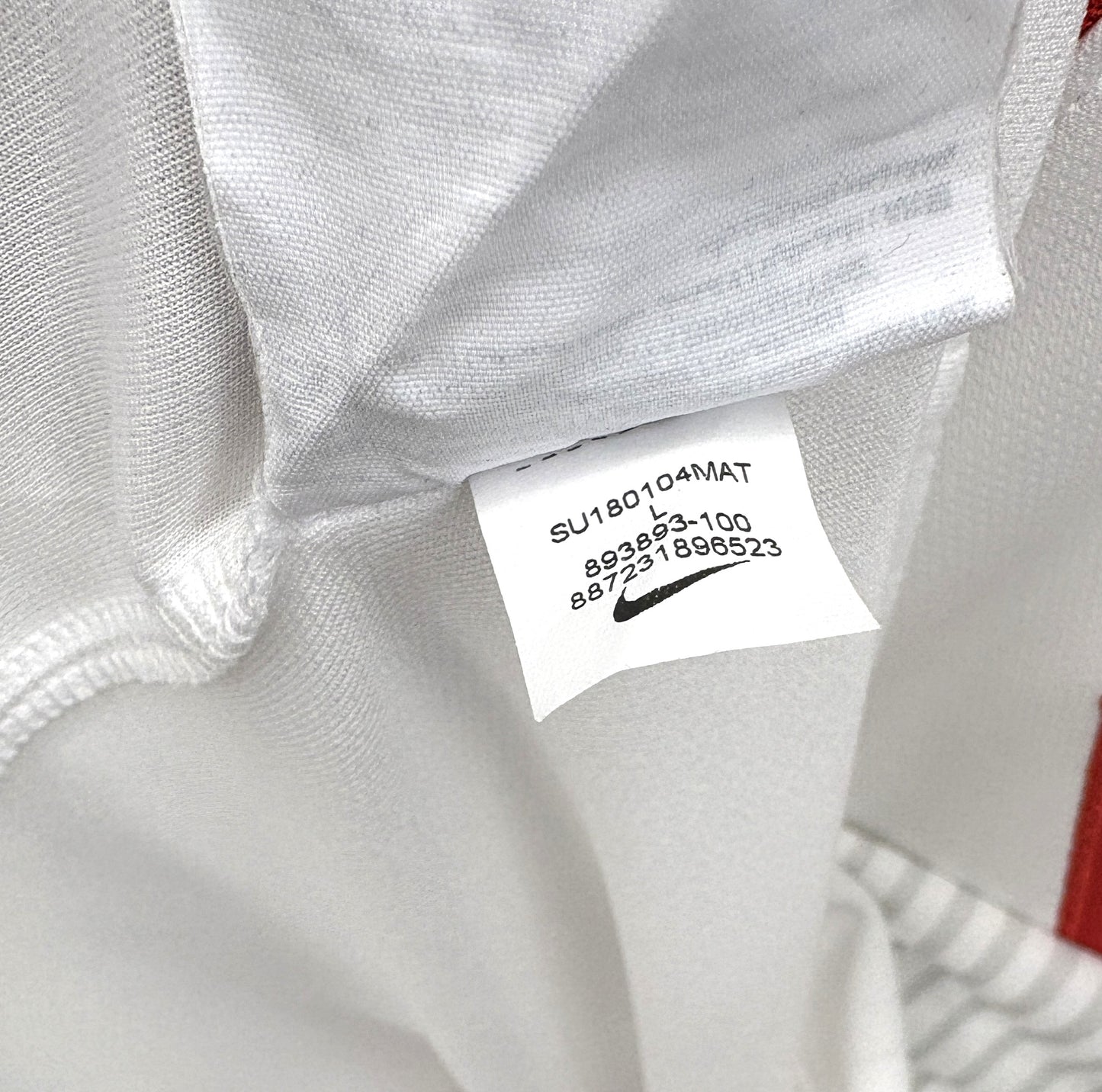 2018 2019 Poland Nike Home Football Shirt LEWANDOWSKI 9 Men's Large