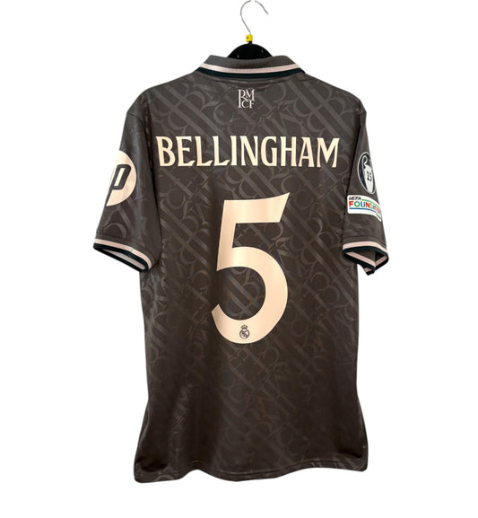 2024 2025 Real Madrid Adidas 3rd Football Shirt BELLINGHAM 5 Men's Medium