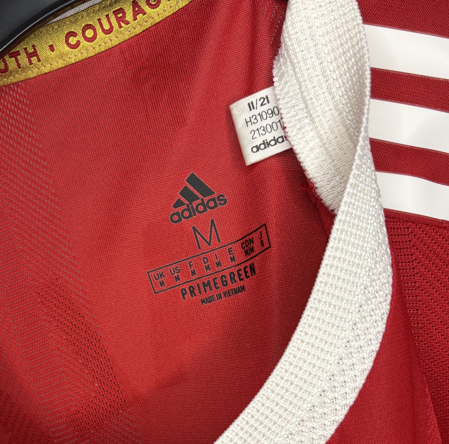 2021 2022 Manchester United Adidas Home Player Spec Football Shirt RONALDO 7 Men's Medium