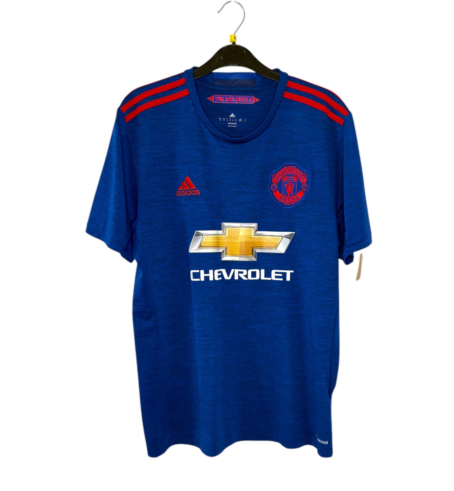 2016 2017 Manchester United Adidas Away Football Shirt IBRAHIMOVIC 9 Men's Medium