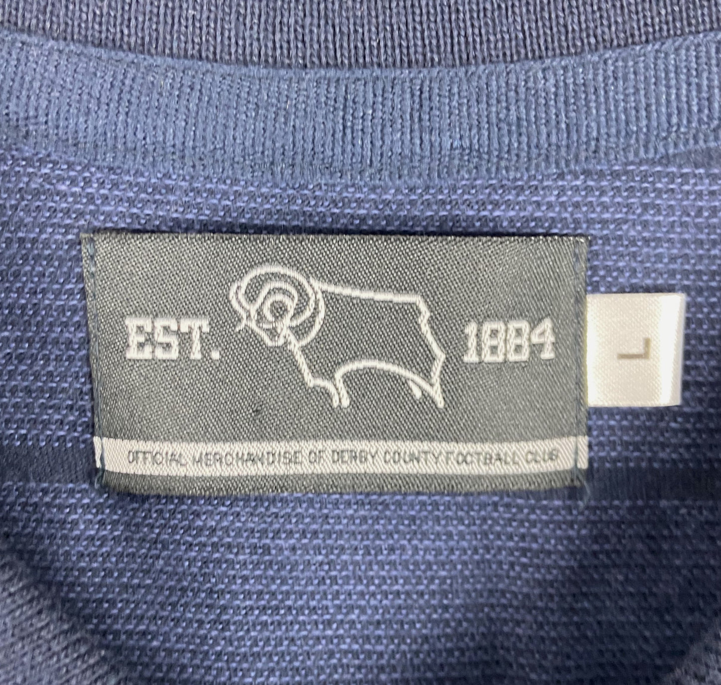 Derby Football Polo Shirt Men's Large