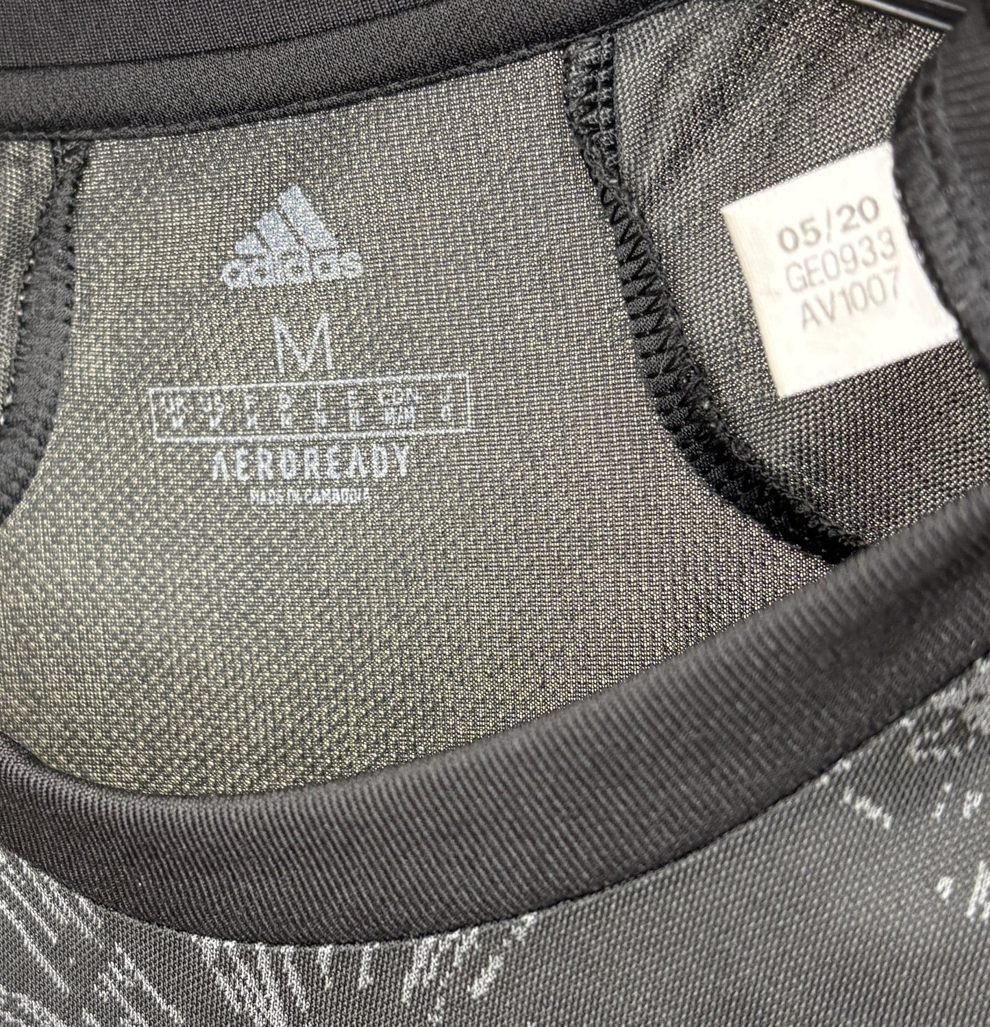 2020 2021 Real Madrid Adidas Third Football Shirt BENZEMA 9 Men's Medium