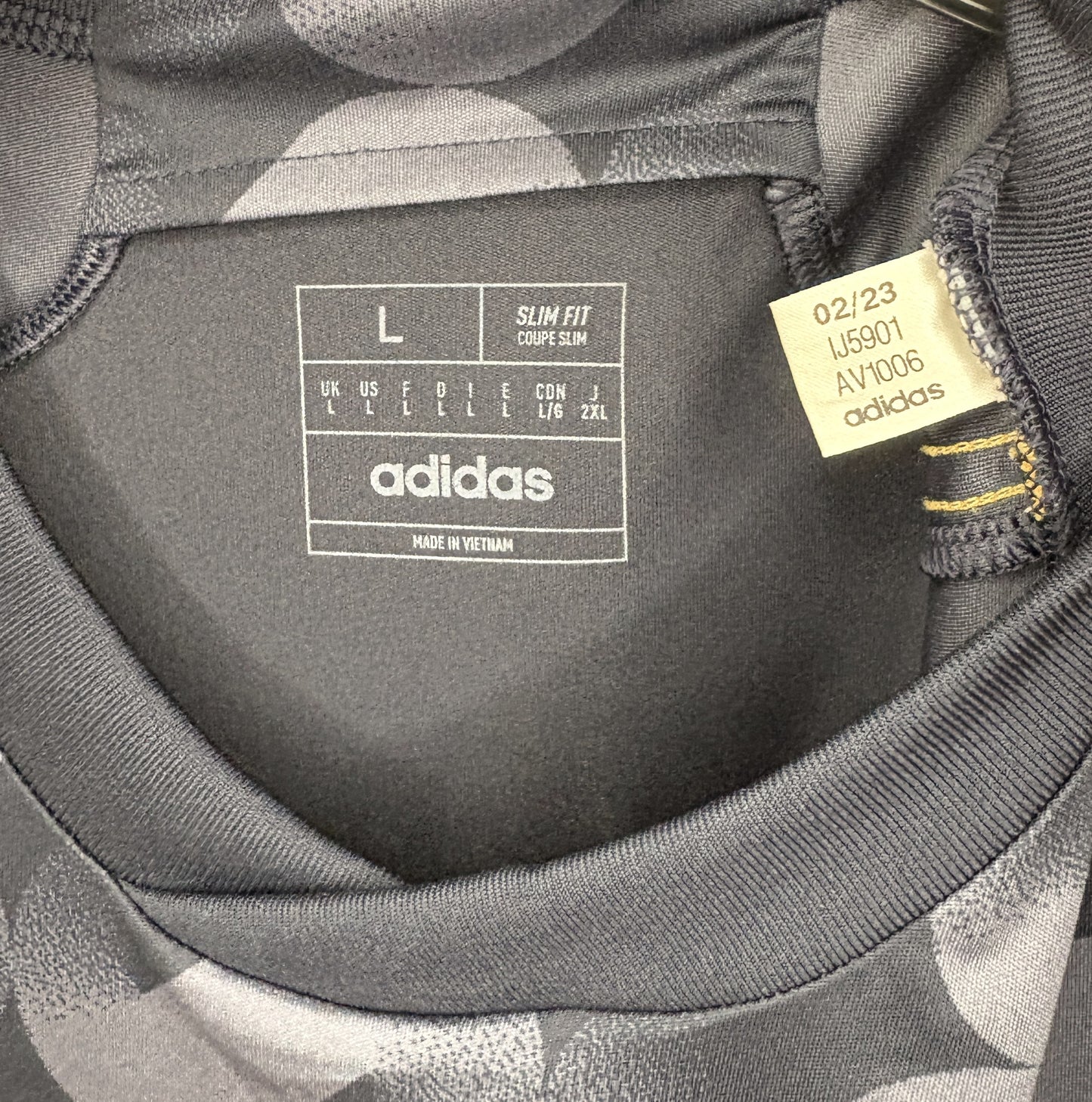 2023 2024 Real Madrid Adidas Away Football Shirt BELLINGHAM 5 Men's Large