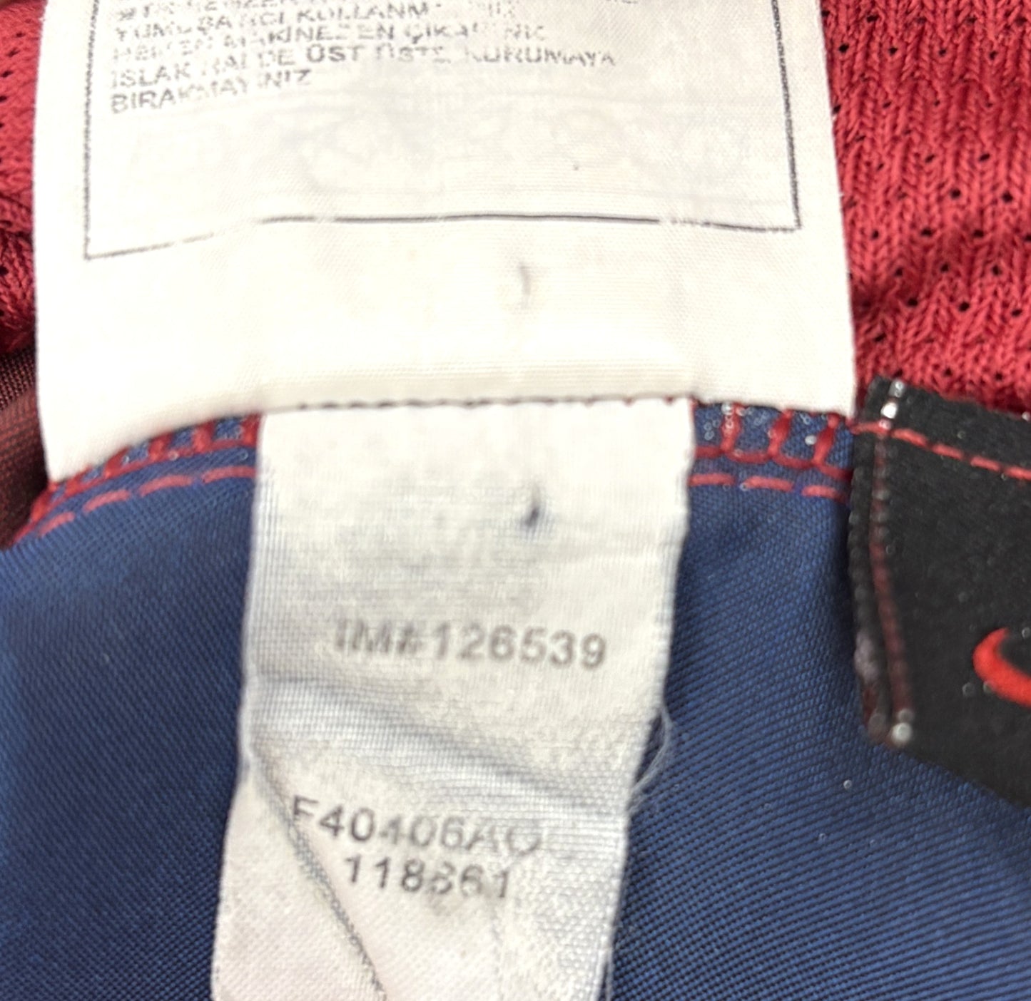 2004 2005 Barcelona Nike Home Football Shirt MESSI 30 Men's Large