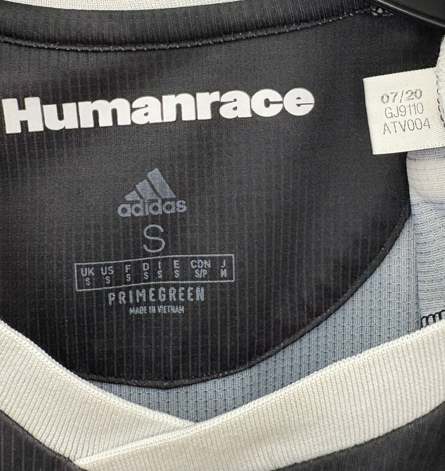 2020 2021 Real Madrid Adidas x Humanrace Football Shirt Men's Small