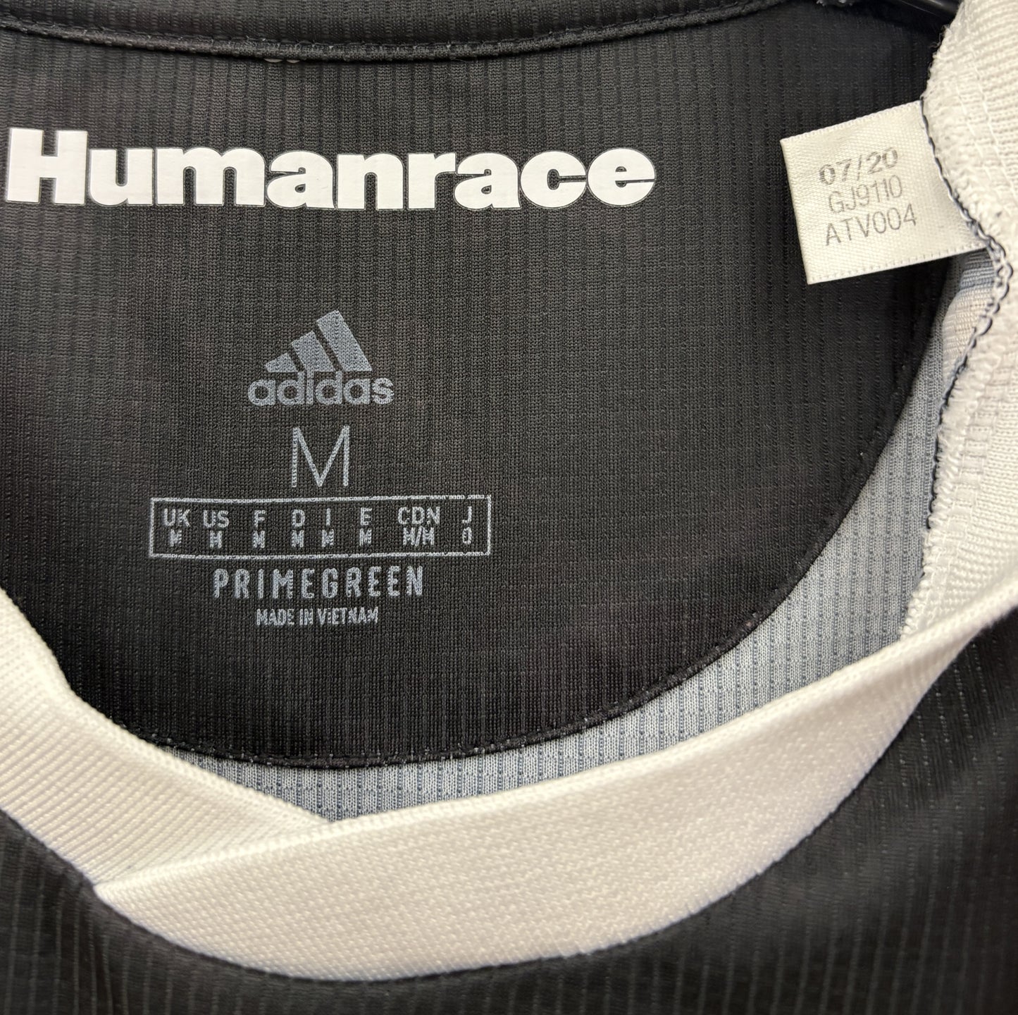 2020 2021 Real Madrid Adidas x Humanrace Football Shirt Men's Medium