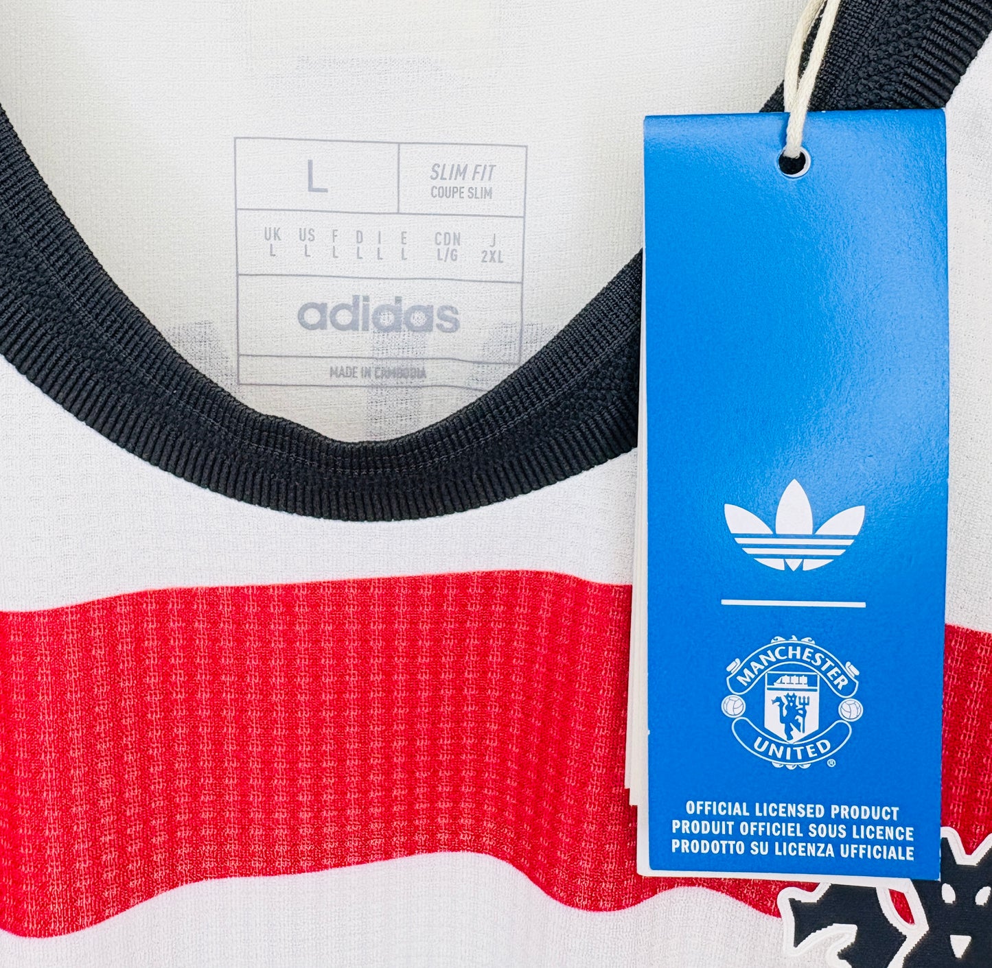 BNWT 2024 2025 Manchester United Adidas Authentic 3RD Football Shirt B.FERNANDES 8 Men's Large