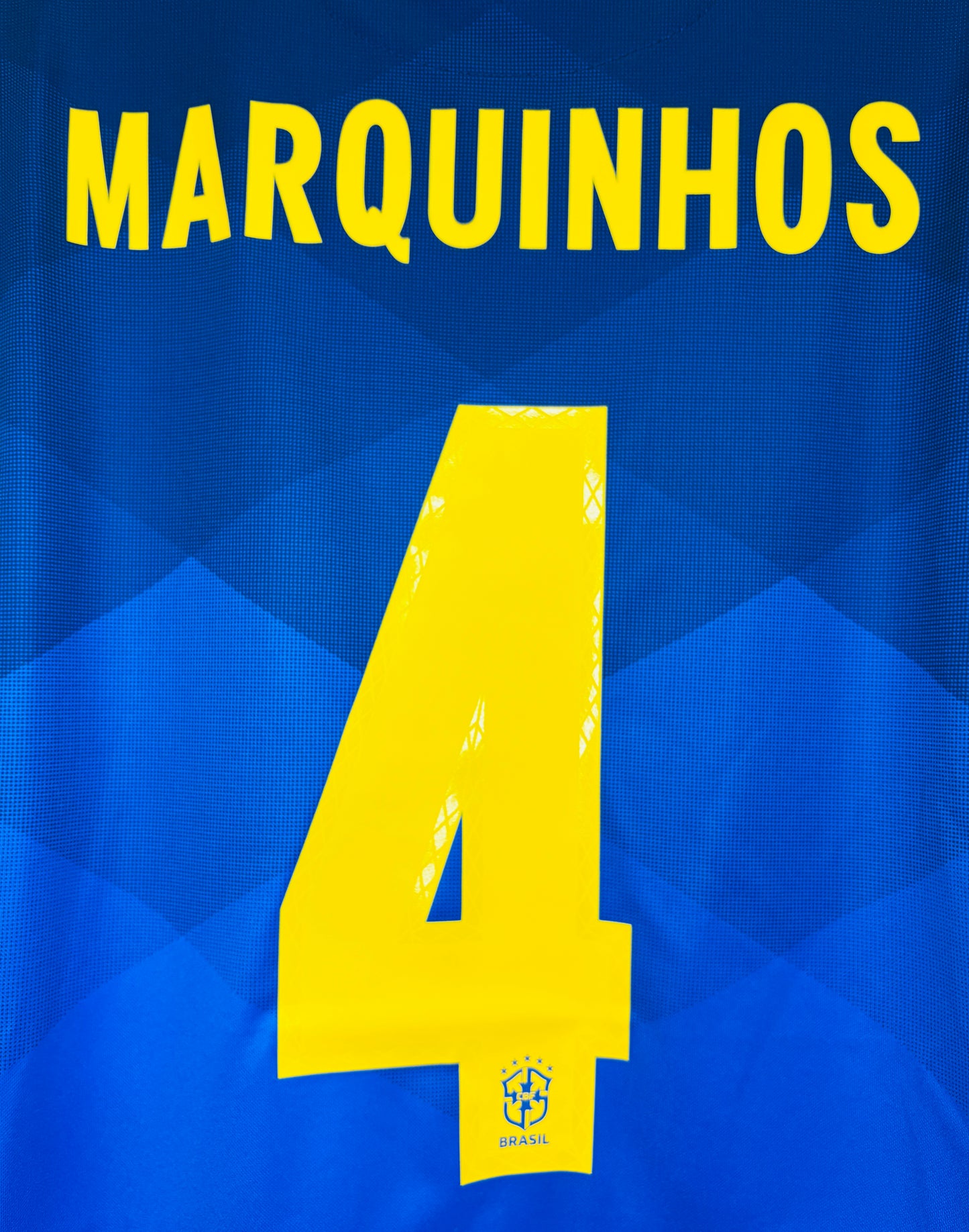 2020 2021 Brazil Nike Away Football Shirt MARQUINHOS 4 Men's Large
