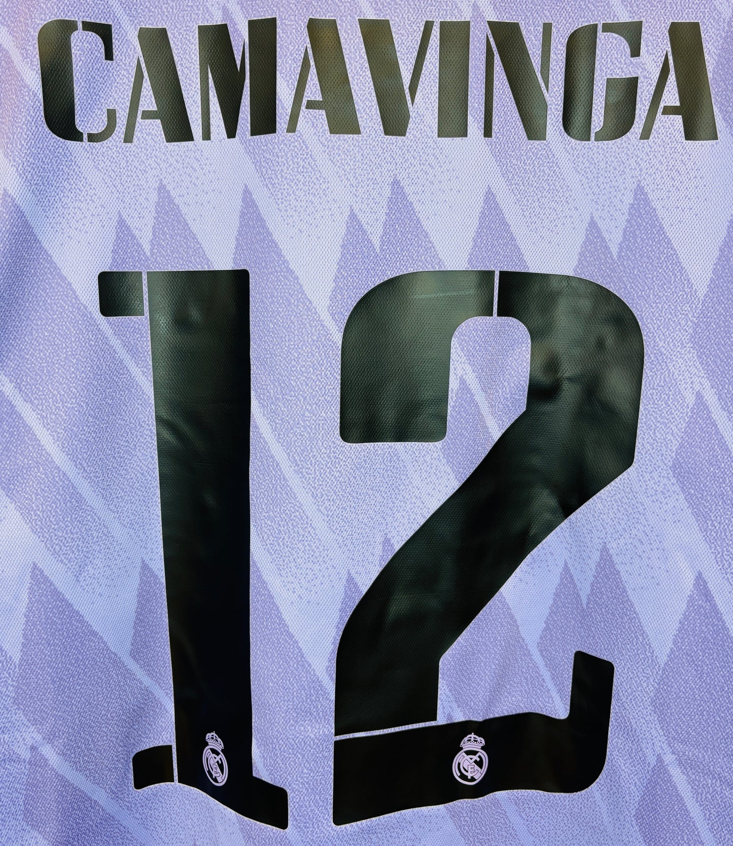 2022 2023 Real Madrid Adidas Away Football Shirt CAMAVINGA 12 Men's Large