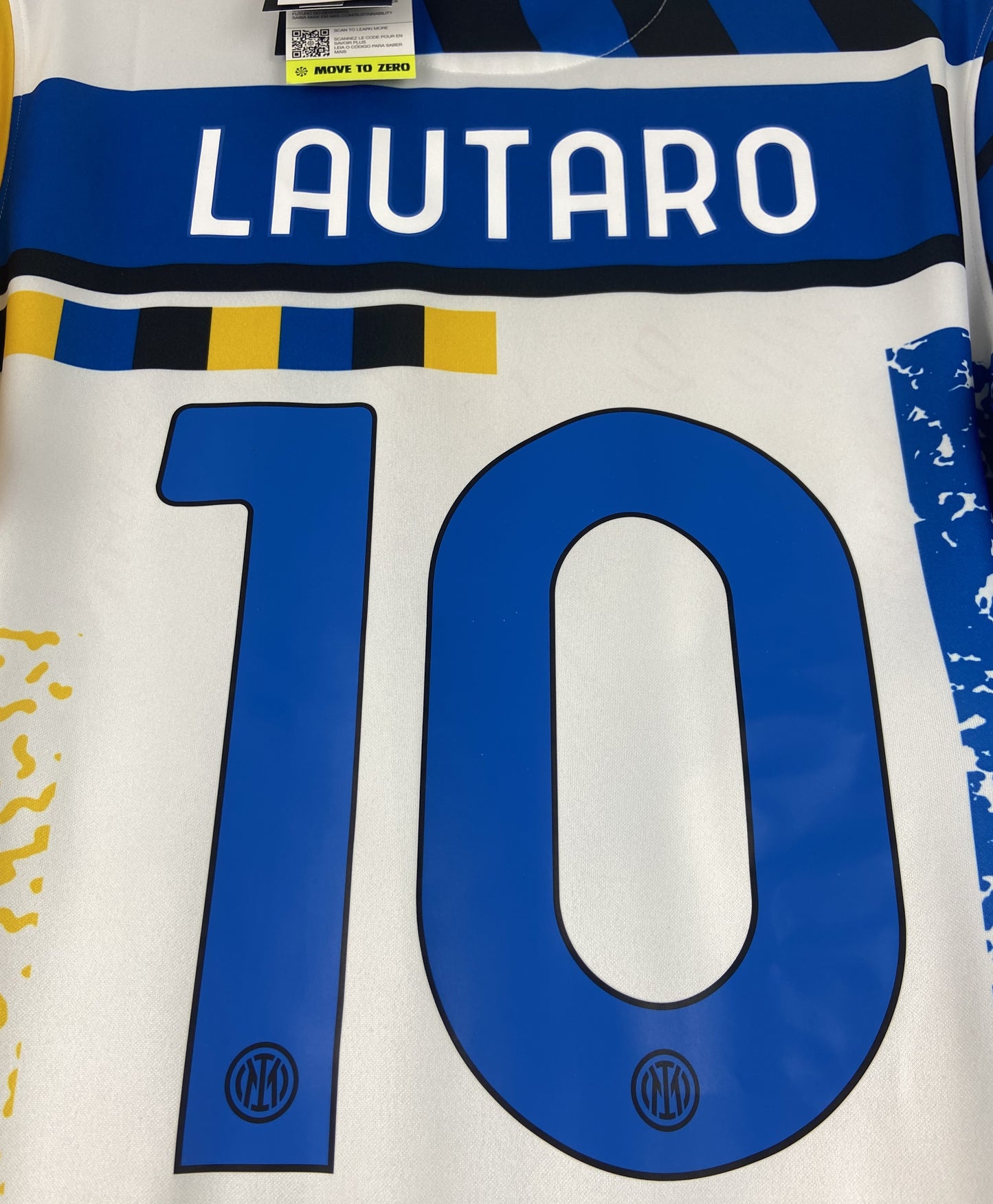 BNWT 2020 2021 Inter Milan Nike Fourth Football Shirt LAUTARO 10 Men's Large