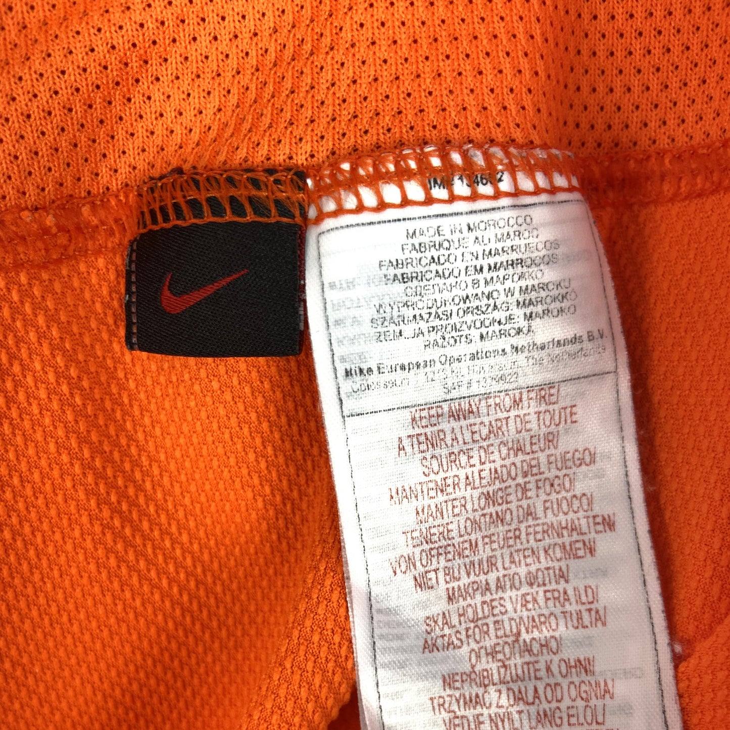 2006 2008 Holland Nike Home Football Shirt Men's Small