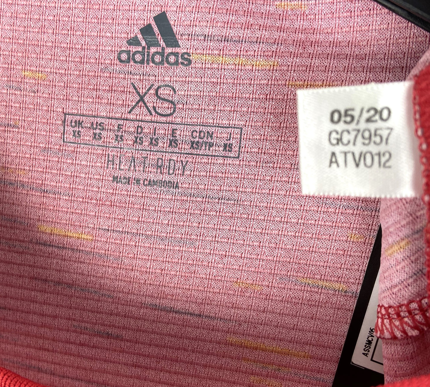 BNWT 2020 2021 Manchester United Adidas Player Issue Home Football Shirt Men's XS