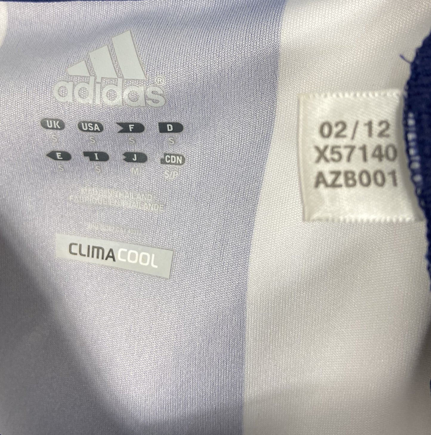 2012 2013 West Brom Adidas Home Football Shirt Men's Small