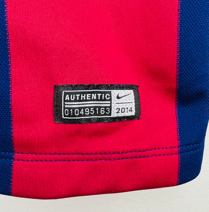 2014 2015 Barcelona Nike Home Football Shirt MESSI 10 Men's Medium