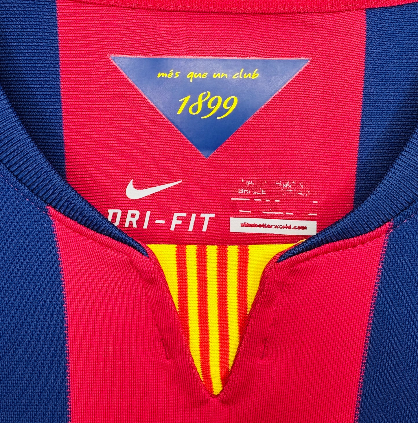 2014 2015 Barcelona Nike Home Football Shirt MESSI 10 Men's Medium