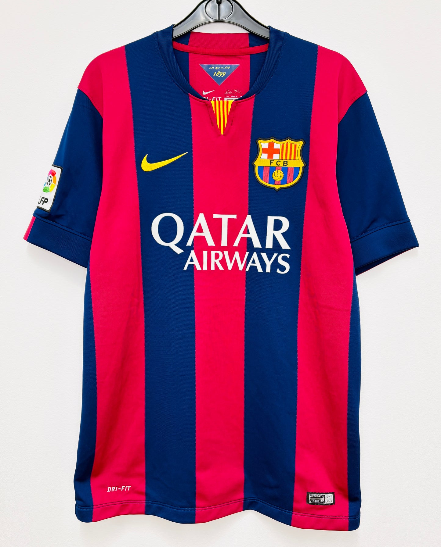 2014 2015 Barcelona Nike Home Football Shirt MESSI 10 Men's Medium