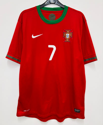 2012 2013 Portugal Nike Home Football Shirt RONALDO 7 Men's Large