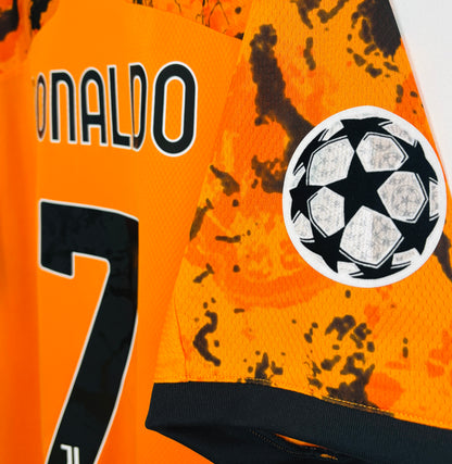 2020 2021 Juventus Adidas 3rd UCL Football Shirt RONALDO 7 Men's Large