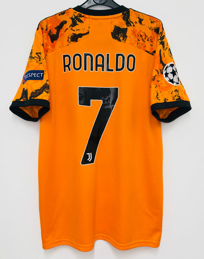 2020 2021 Juventus Adidas 3rd UCL Football Shirt RONALDO 7 Men's Large