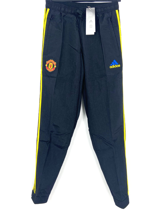BNWT 2021 2022 Manchester United Adidas Icons Woven Football Pants Men's Sizes