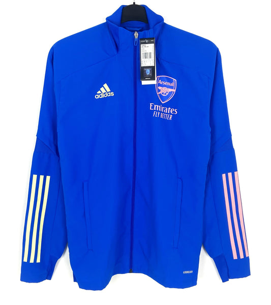 BNWT 2020 2021 Arsenal Adidas Presentation Football Training Jacket Men's XS