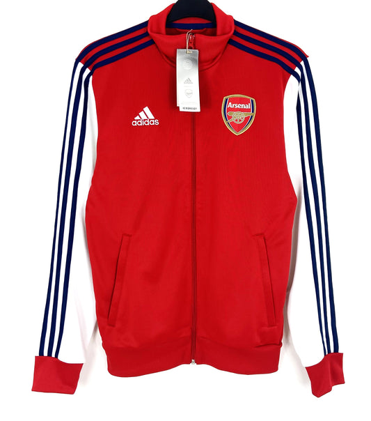 BNWT 2021 2022 Arsenal Adidas 3s Football Track Top Men's Small