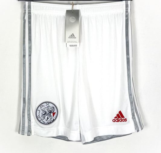 BNWT 2021 2022 Ajax Adidas Home Football Shorts Kids 13-14 Years