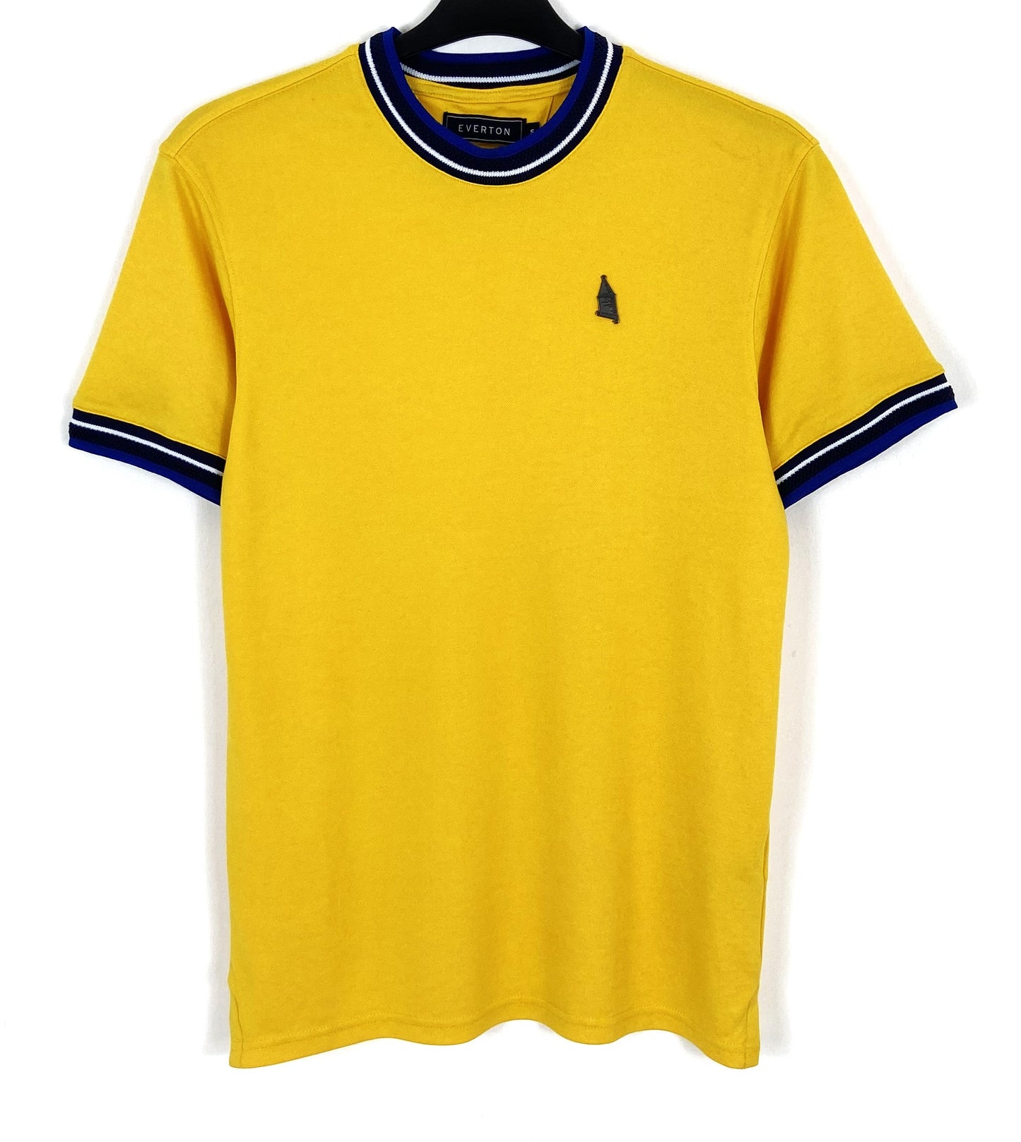 2022 2023 Everton Yellow Football TEE Men's Small