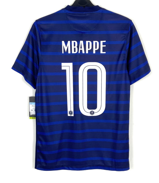 BNWT 2020 2021 France Nike Home Football Shirt MBAPPE 10 Men's XL