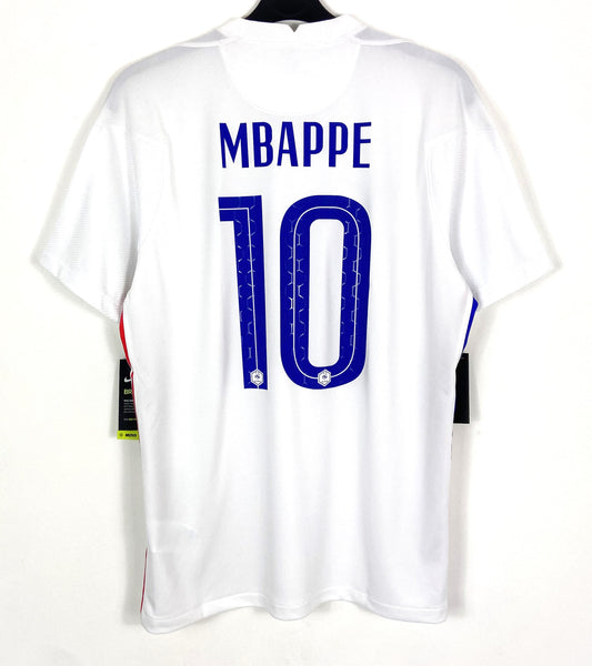 BNWT 2020 2021 France Nike Away Football Shirt MBAPPE 10 Men's Large