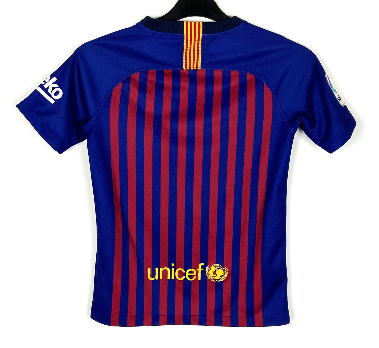 2018 2019 Barcelona Nike Home Football Shirt Kids 10-12 Years