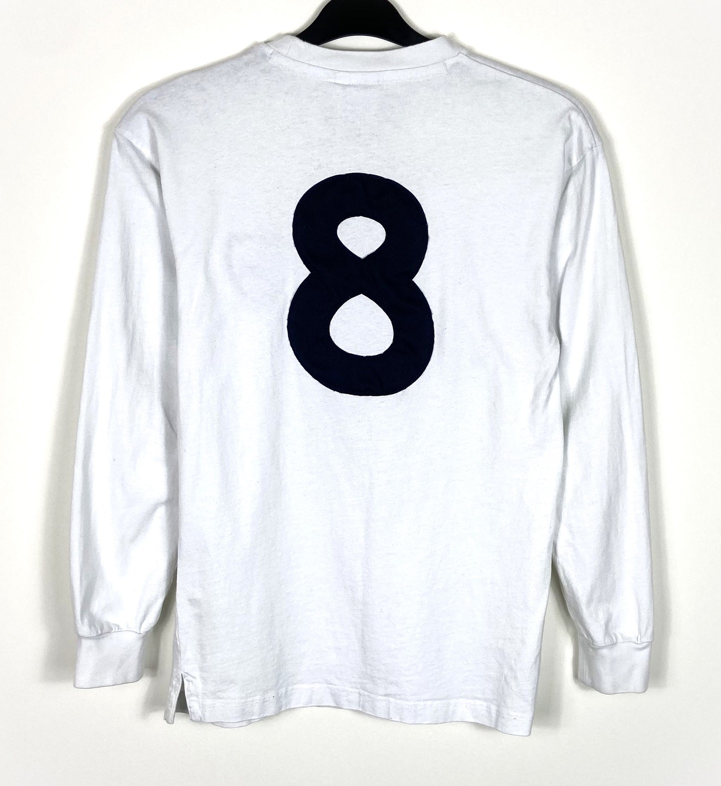 1962 1963 Tottenham Hotspur Score Draw Home Football Shirt No. 8 Men's Small